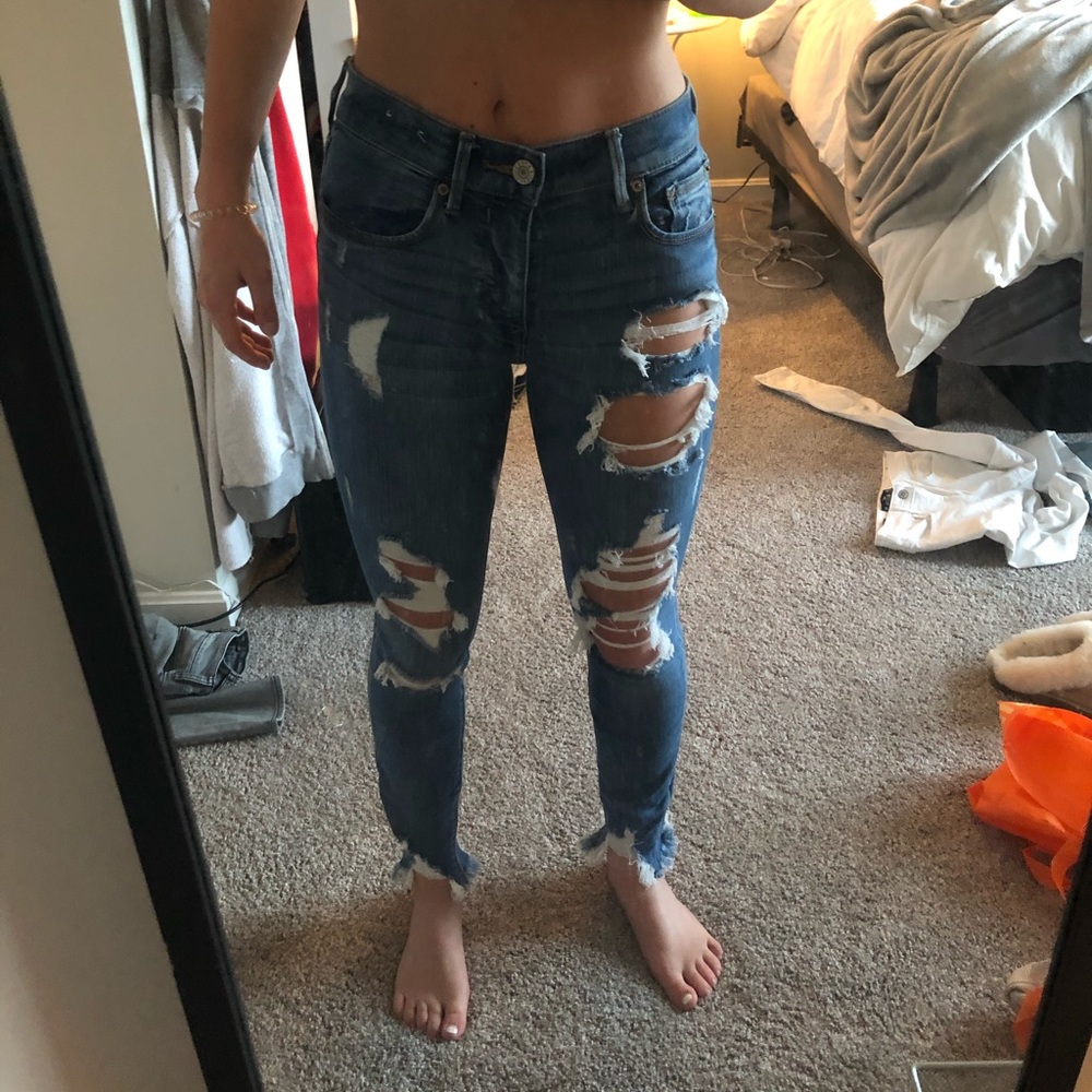 Ripped Express Denim Jeans